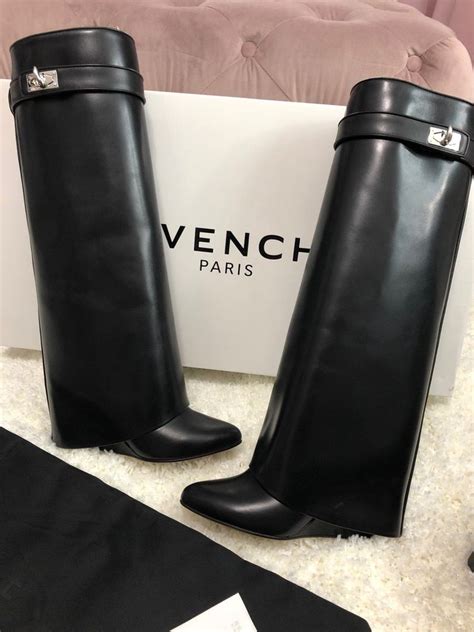 knockoff givenchy boots|Givenchy lock boots.